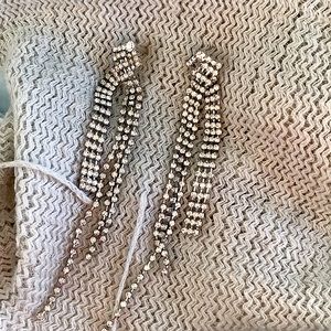 Nordstrom Diamond dangle earrings